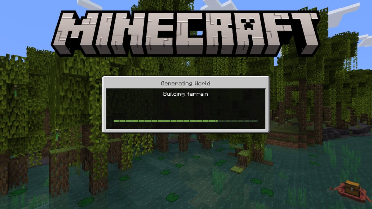 Minecraft Loading screen